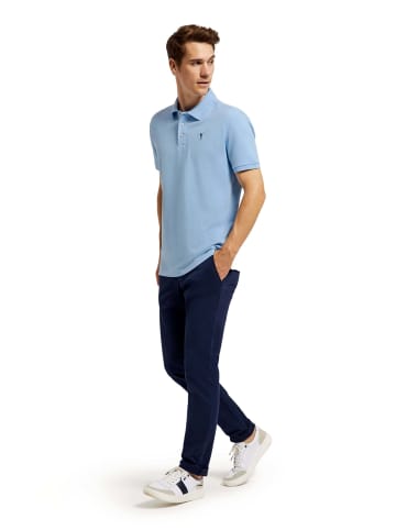 Polo Club Poloshirt in Sky Blau