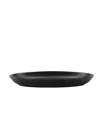 ebuy24 Teller WabiSabi 2er Set Schwarz 2er Set