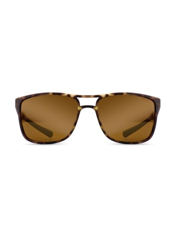 Sinner Sonnenbrille SINNER Capitan Polarised Sunglasses in olive tortoise