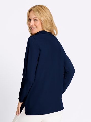 Sieh an! Long-Sweatshirt in dunkelblau