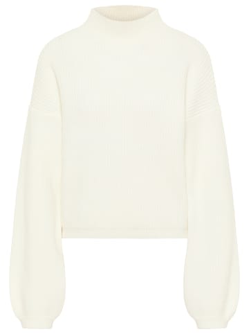 RISA Strick Pullover in Weiss