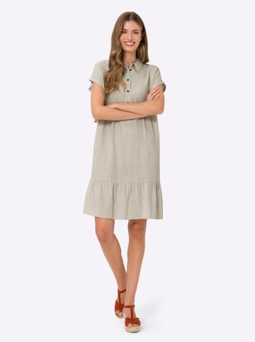 Heine Freizeitkleid in sand-meliert