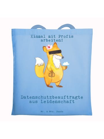 Mr. & Mrs. Panda Tasche Datenschutzbeauftragte Leidenschaft mit ... in Sky Blue
