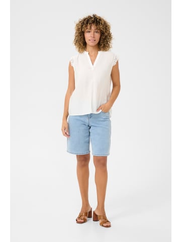 Cream Ärmellose Bluse CRFrammy Straight fit in Snow White