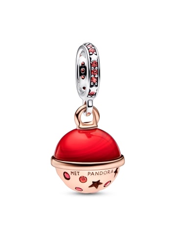 Pandora Damen-Halskette Planet Mars Schmuck-Set Silber