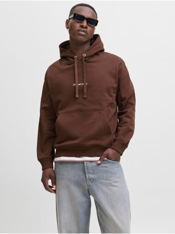 Jack & Jones Kapuzenpullover in Deep Mahogany