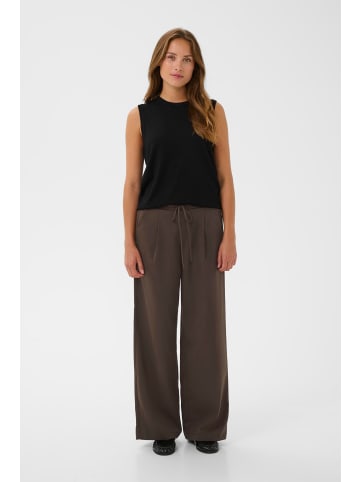 Kaffe Hose KAlauren Regular fit in Chocolate Brown CC