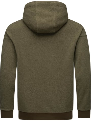 ragwear Kapuzensweatjacke Dreyner in Olive