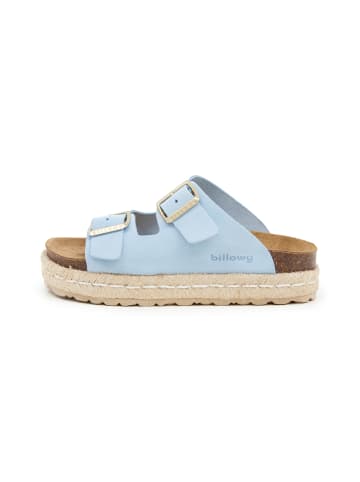 billowy Pantoletten  in blau