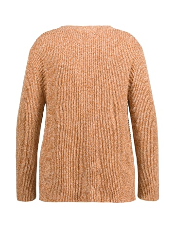 Ulla Popken Pullover in goldbraun