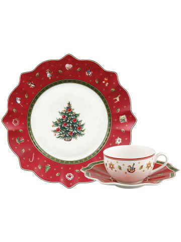 Villeroy & Boch 18-tlg. Kaffeeservice Toy's Delight in in rot