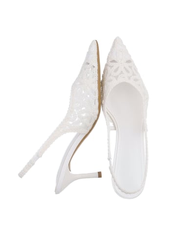 Ital-Design High Heel in Weiß