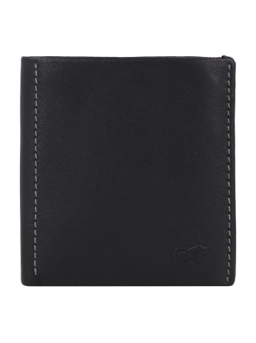 Braun Büffel Henry Geldbörse Leder 10 cm in schwarz