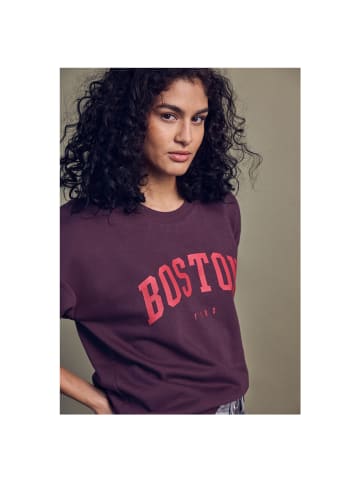 Street One Sweatshirt in royal plum