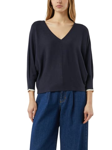 comma Strickpullover in marine - 0002