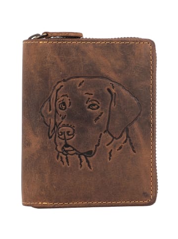 Greenburry Vintage Geldbörse Leder 12.5 cm dog
