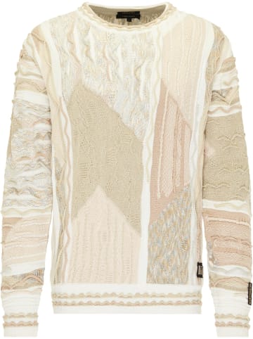 Carlo Colucci Strickpullover Comper in Beige