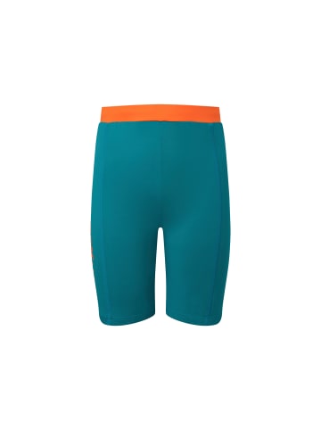 Trollkids Badehose "Kvalvika" in Blaugrün/Hellorange