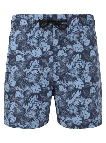Cruz Badeshorts Toby in Print 3614 Navy Tropical