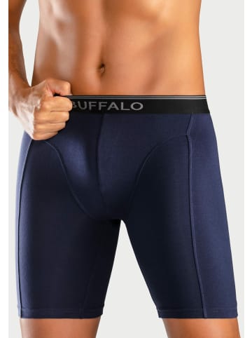 Buffalo Boxer in aquablau, grau, navy