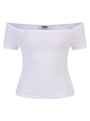 Urban Classics T-Shirt in white+olive