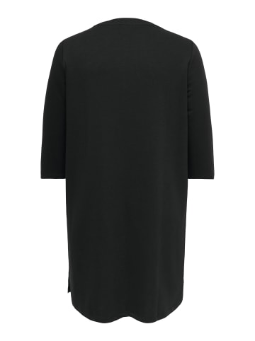 ONLY Carmakoma Sweatshirt-Kleid in Black 1