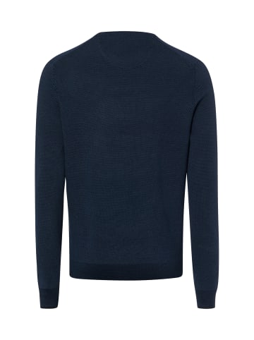 Nils Sundström Strickpullover in indigo - 0003