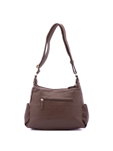 B Cavalli B Schultertasche in COFFEE