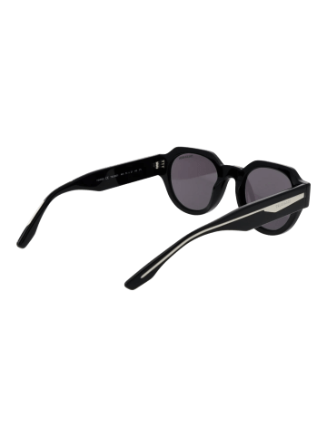 Trussardi Unisex Sonnenbrille Panto Schwarz