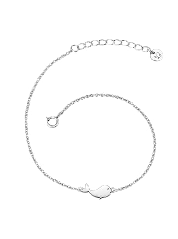 Glanzstücke München Armband Wal aus Sterling Silber in silber