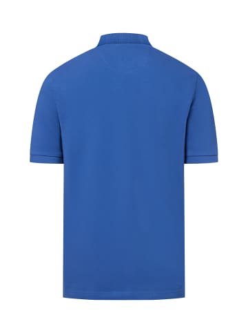 Nils Sundström Poloshirt in blau