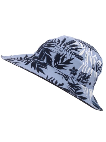 Jack Wolfskin Accessoires Victoria Leaf Hat in Blau