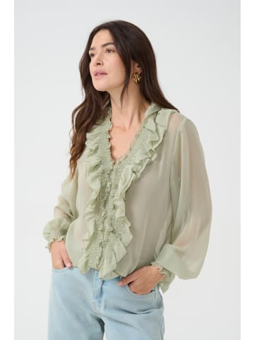 Cream Langarm-Bluse CREmery Regular fit in Tea