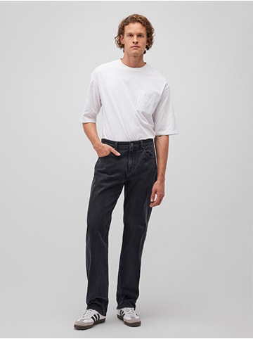 Mavi Jeans Jeans Loose Fit 5-Pocket Helle Waschung in Dunkelgrau