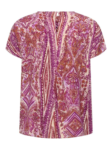 ONLY Carmakoma T-shirt in Fuchsia Fedora