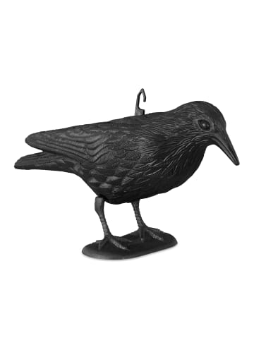 relaxdays 3x Taubenschreck in Schwarz