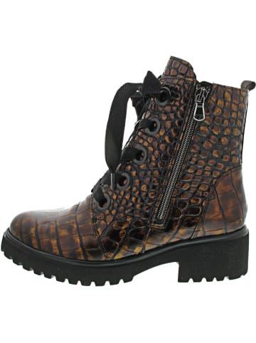 WALDLÄUFER H-Luise Schnürstiefel Braun