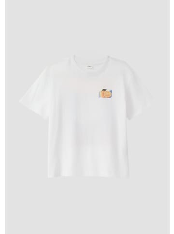 s.Oliver T-Shirt in 0100_weiß
