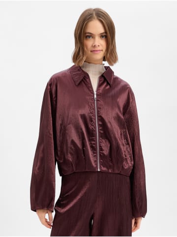 Y.A.S Blazerjacke YASTira in bordeaux