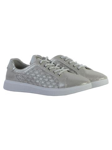 Enza Nucci Tennisschuhe aus Leder Grau