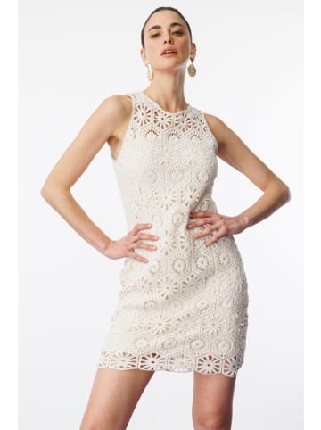 NO MATTER WHAT Kleid in Ecru