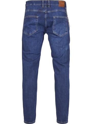 2Y Premium Tapered Jeans in blue