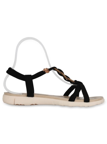 VAN HILL Riemchensandalen Ann in Schwarz