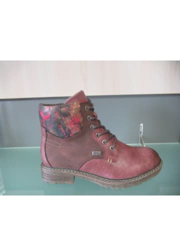 rieker Schnürstiefel  in Rot
