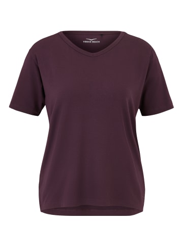 Venice Beach T-Shirt VB Reagan in dark grape