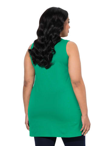 Ulla Popken Strick-Top in sommer grün