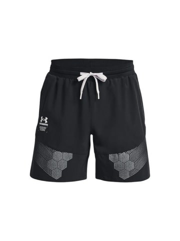 Under Armour Shorts Armourprint Woven in Schwarz-gemustert