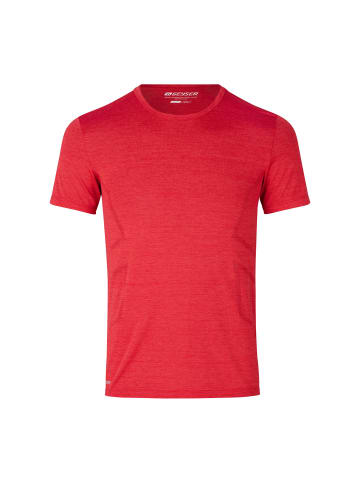 GEYSER T-Shirt seamless in Rot meliert