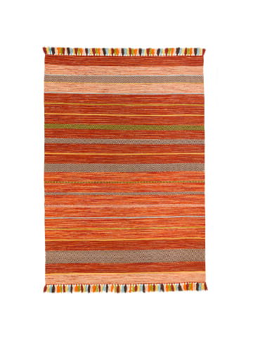 Pergamon Natur Teppich Kelim Kalleen in Terracotta