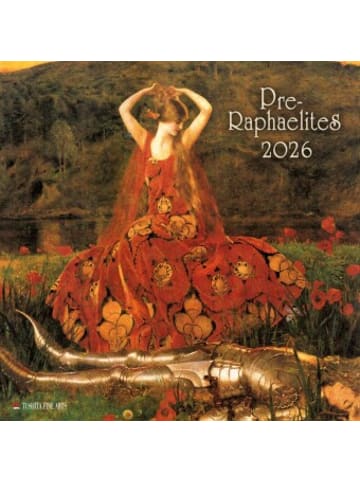 TUSHITA Kalender - Pre-Raphaelites 2026